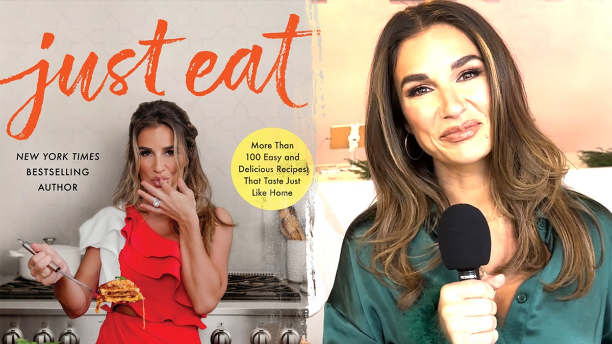 Jessie James Decker split with cover of her new book 