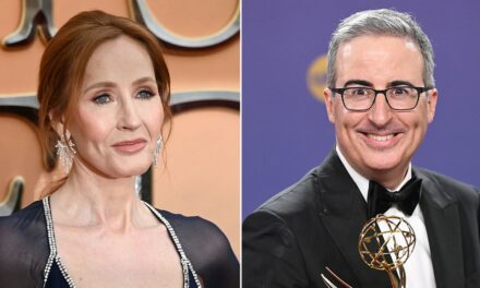 JK Rowling pushes back on John Oliver’s claim there’s ‘no evidence’ trans athletes threaten girls