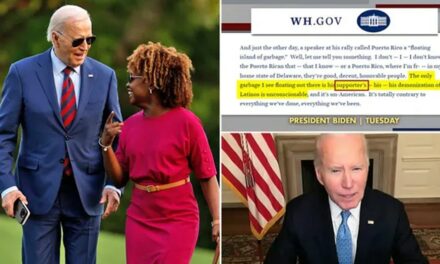 Biden’s staff edited transcript of his ‘garbage’ insult despite concerns and more top headlines