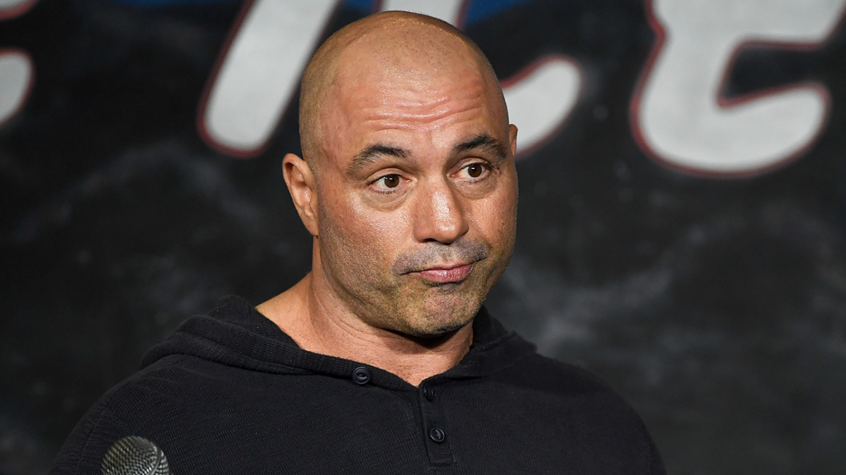 Joe Rogan makes a face