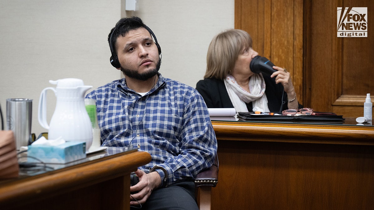 Jose Ibarra appears in court for a pre-trial evidence hearing in Athens, Georgia