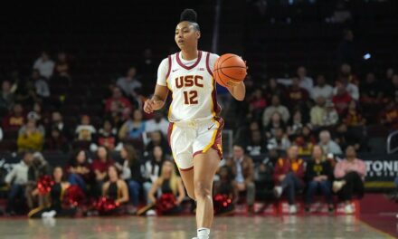 USC star JuJu Watkins reaches 1,000-point milestone faster than NCAA all-time scorer Caitlin Clark