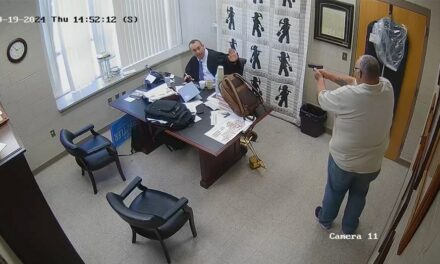 Sheriff allegedly guns down judge in his own chamber in execution caught on video; indictment returned