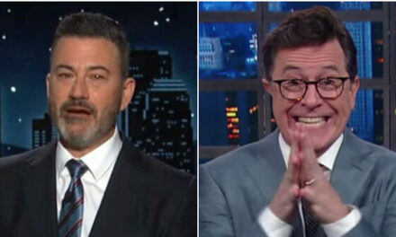 Late-Night Meltdown: Kimmel Tears Up, Colbert Lectures America for Rejecting Kamala