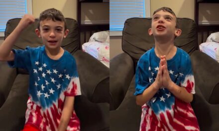 Watch the Heartwarming Moment an 8-Year-Old with Rare Brain Disorder Learns About Trump’s Presidential Victory