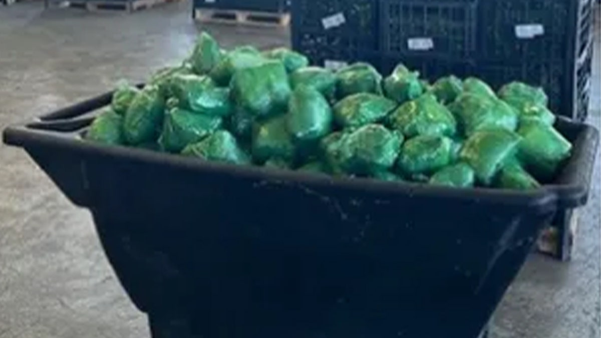 Loads of meth seized at border