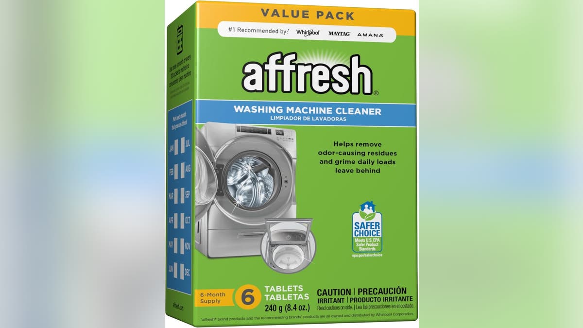 Keep you washing machine is top shape with the help of these tablets.