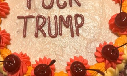 Madonna Struggles to Cope with Kamala Losing, Stuffs Her Face with ‘F*ck Trump’ Cake