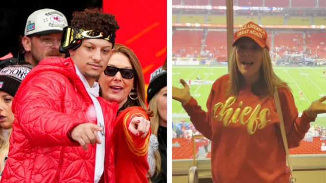 Randi Mahomes Shows Up To Arrowhead Stadium Wearing MAGA Merch (Clay Travis/X)