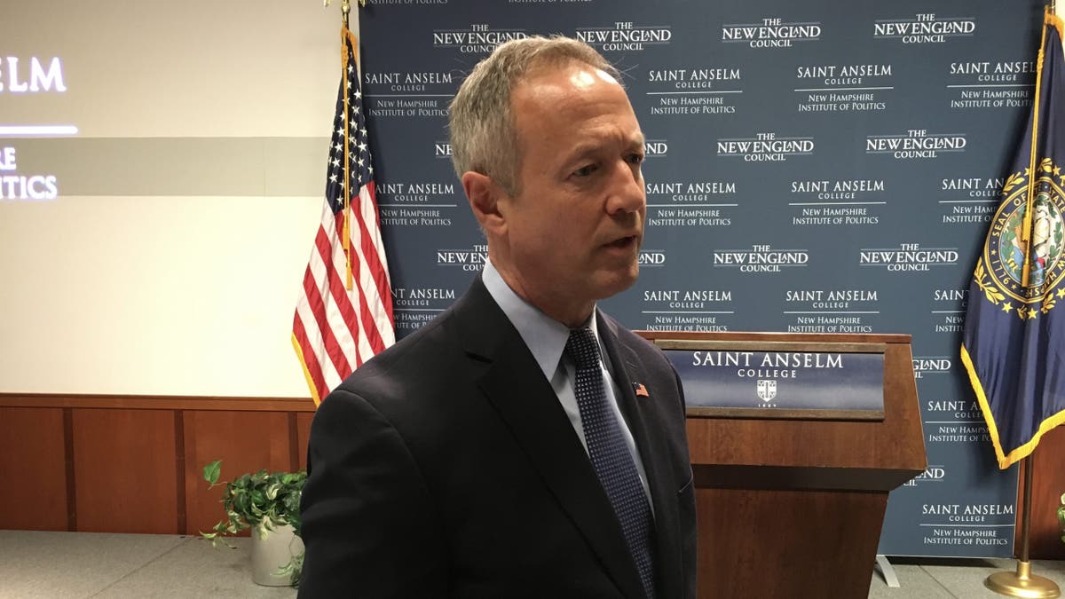 Former Maryland Gov. Martin O'Malley on Monday became the first person to announce a bid for chair of the Democratic National Committee.