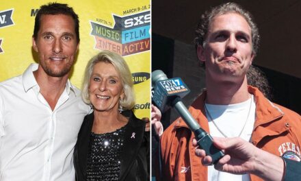 Matthew McConaughey shares advice mom gave him after his arrest for playing bongos naked while high in 1999