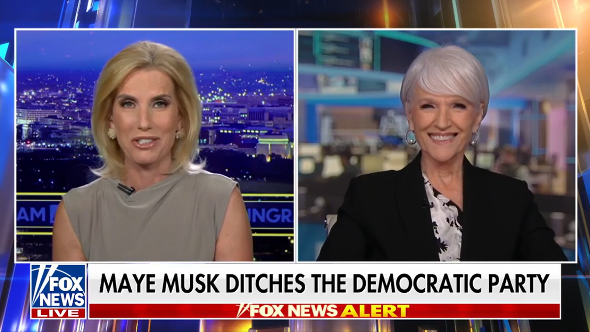 Maye Musk speaks to Laura Ingraham