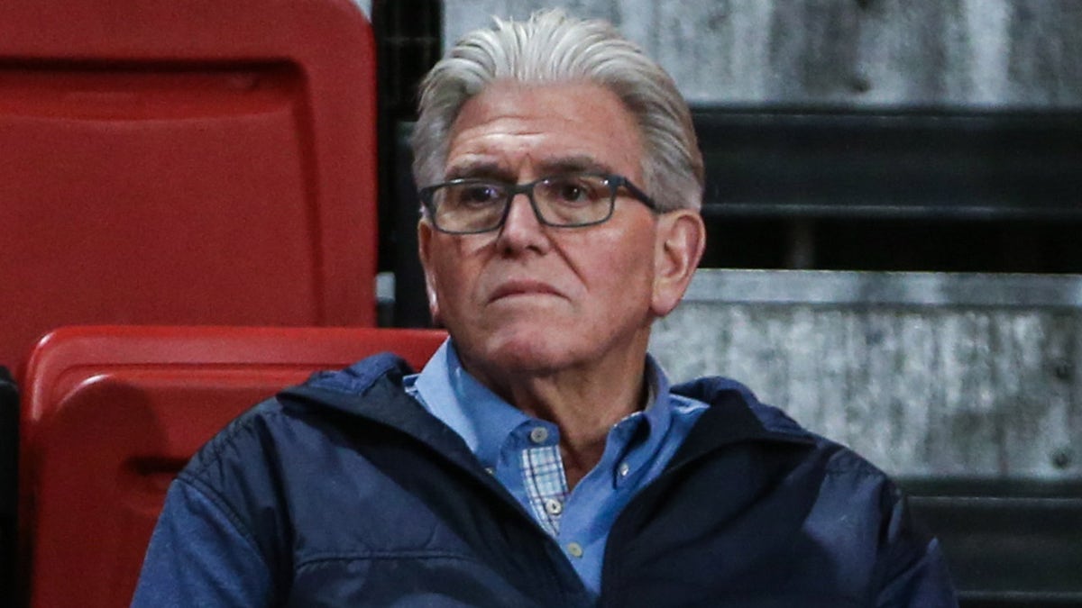 Mike Francesa at St. John's game