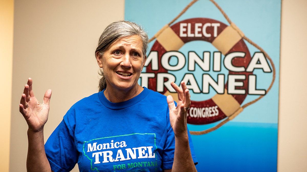 Democratic candidate Monica Tranel