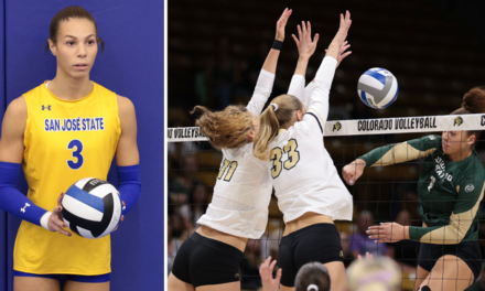 NCAA coach suspended indefinitely after speaking out about male athlete on women’s volleyball team