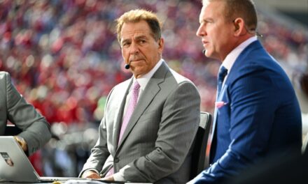 Nick Saban Has His First ‘Uh-Oh’ Hot Mic Moment On College GameDay