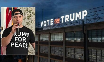 Blue state CEO who put up 100-foot pro-Trump sign to spend $2.6 million on campaign for Congress