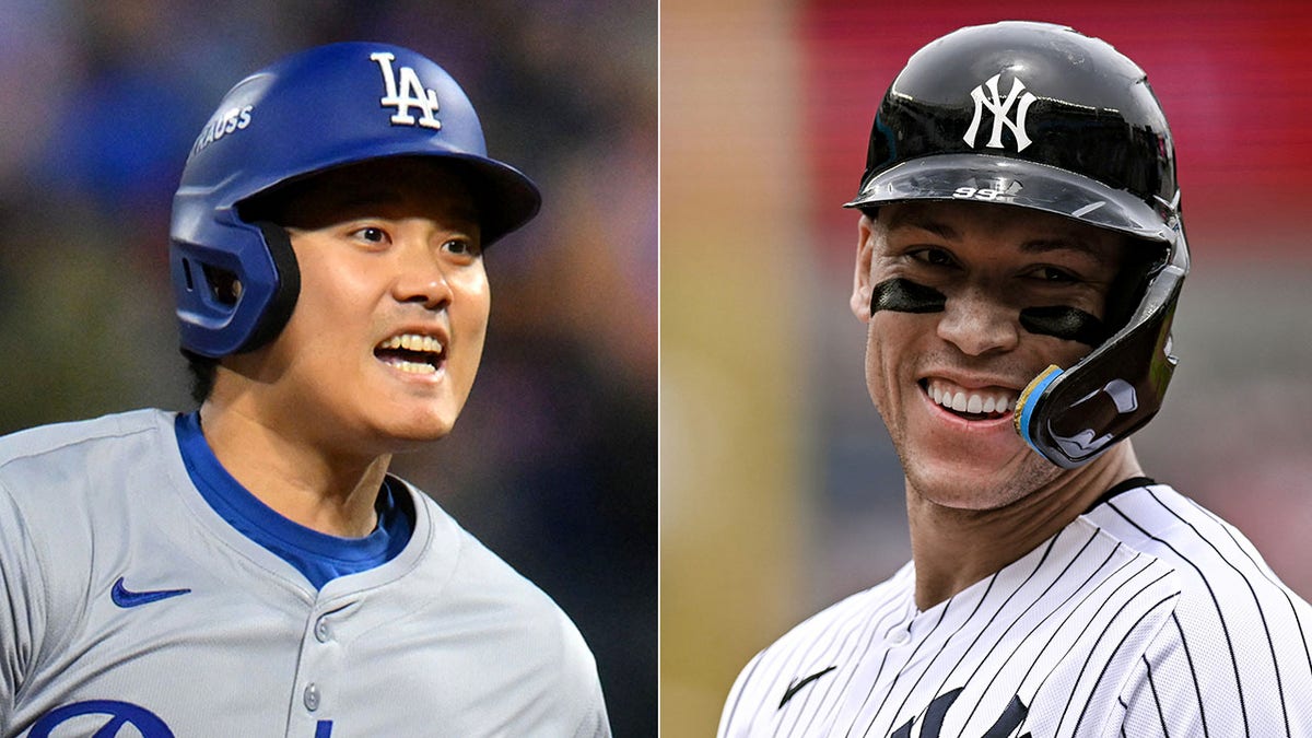 Shohei Ohtani and Aaron Judge