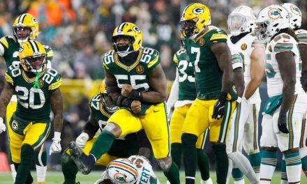 Packers take advantage of frigid home-field elements in win against Dolphins