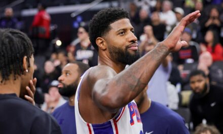 76ers’ Paul George denounces boos in return to Los Angeles: ‘It’s stupid’