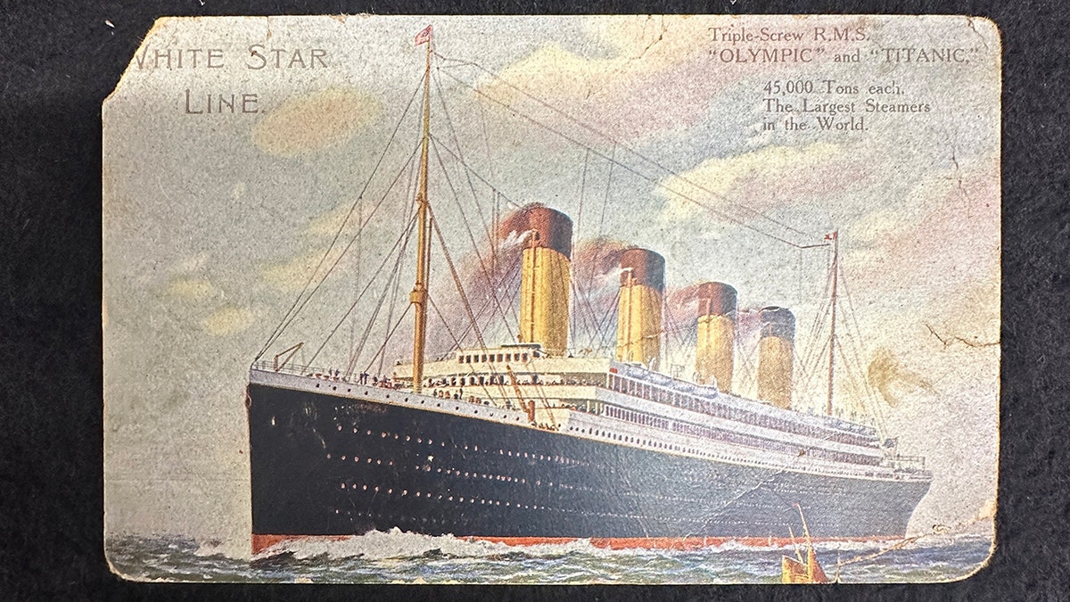 postcard from Titanic passenger