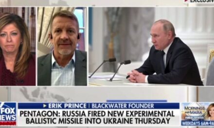 Erik Prince on Sunday Morning Futures: The US has “No Means” to Shoot Down Russia’s Mach 9 Hypersonic Ballistic Missiles that Were Just Fired on Ukraine (VIDEO)