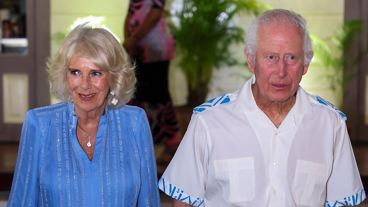 Queen Camilla and King Charles on a trip