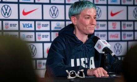 Megan Rapinoe Claims Trump Beat Harris By A ‘Close Margin,’ Explains How She’s ‘Dissociating’ From Reality