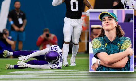 Vikings’ Cam Bynum celebrates interception with routine inspired by controversial Australian breakdancer