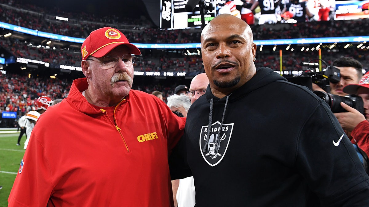 Andy Reid and Antonio Pierce