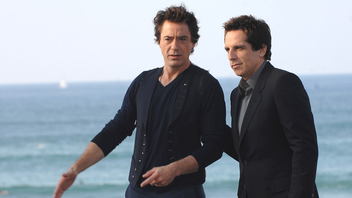 Robert Downey Jr. and Ben Stiller at the 