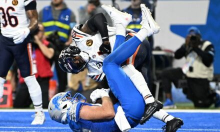 Lions make franchise history moving to 11-1 after staving off Bears on Thanksgiving