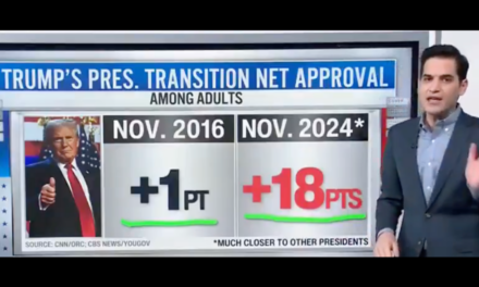 CNN’s Harry Enten: Americans Are “In Love with this Trump Transition” (Video)