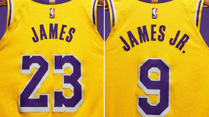 LeBron and Bronny James' Jerseys Going For 70K (Sotheby's/TMZ)