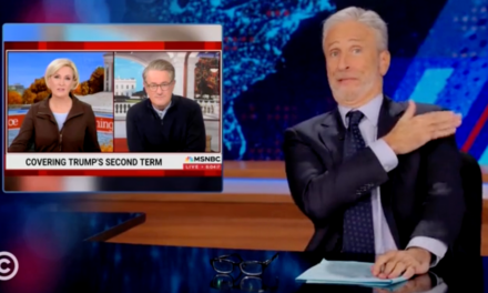 Jon Stewart skewers ‘Morning Joe’ co-hosts for Trump meeting: ‘You said he was Hitler’