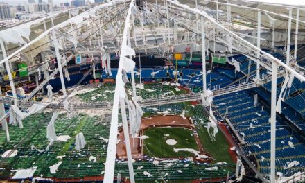 Florida city council changes mind on paying to repair Tampa Bay Rays’ ballpark after hurricane ripped roof off