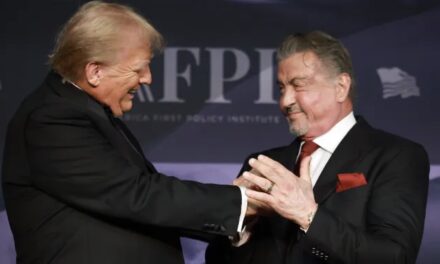 Sylvester Stallone Comes Out of the MAGA Closet with Surprise Mar-a-Lago Appearance, Hails Trump as the ‘Second George Washington’