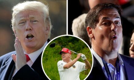 Donald Trump Roasts Mark Cuban With The Ultimate Golf Insult