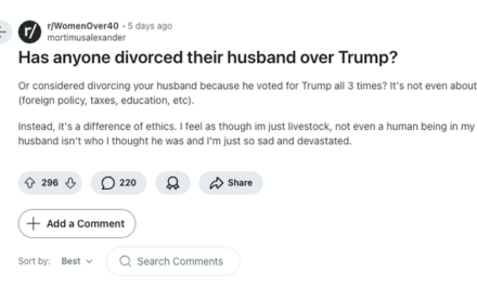 Unhinged Lib Reveals Sex Revenge Plan After Her Husband Votes Trump