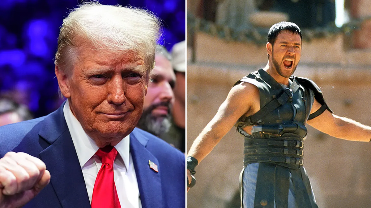 Donald Trump, and Russell Crowe in 