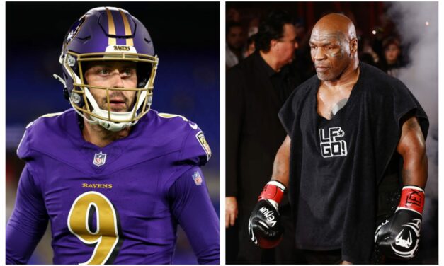 Fans Compare Justin Tucker To Mike Tyson – For All The Wrong Reasons