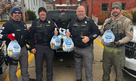 Police hand out Thanksgiving turkeys instead of traffic tickets to offenders on the road