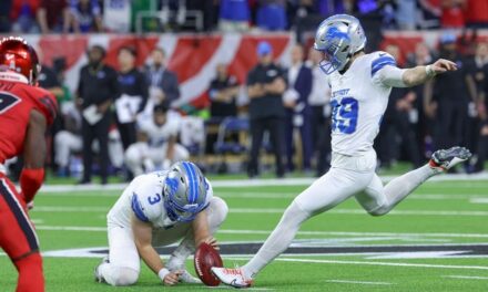 Lions Kicker Jake Bates Is Booting Bombs For Jesus Christ