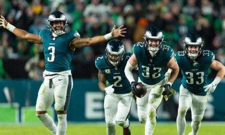 Eagles defeat Commanders in pivotal divisional game with 4th quarter surge