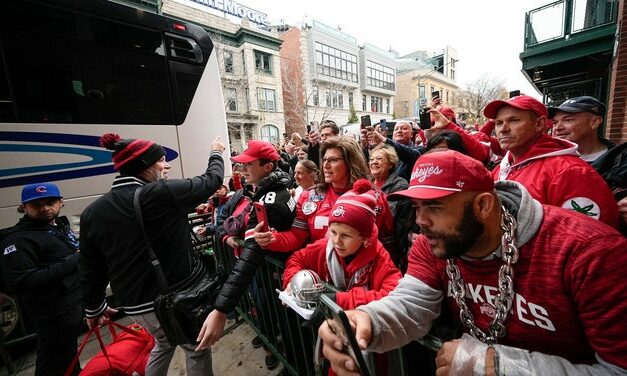 Ohio State Fans Have Absolutely Taken Over Wrigley Field For Game Against Northwestern