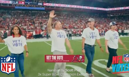 Vet the Vote releases ‘Monday Night Football’ PSA ahead of Election Day to honor poll workers, veterans