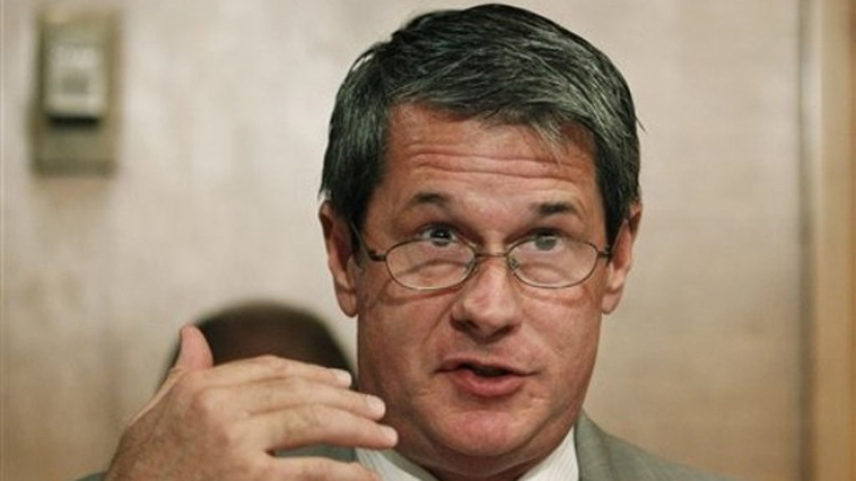 Sen. David Vitter speaks at a committee hearing Aug. 3 in Washington. (AP Photo)