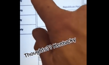 Kentucky County Clerk Confirms Video Where Voter Couldn’t Cast Ballot For Donald Trump “Did Occur” – After Initial Denial