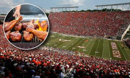 Virginia Tech Fans Passed A Turkey Leg Around; Millions Grossed Out, Fascinated