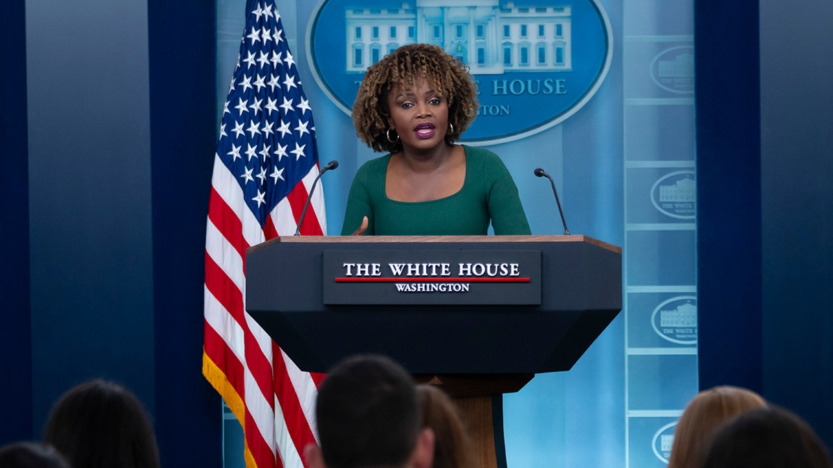 White House Press Secretary Karine Jean-Pierre speaks 